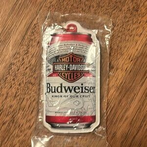 Budweiser Harley Davidson Beer Can Key Ring